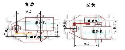 TD系列斗式提升機外形示意圖2